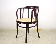 20th Century Art Nouveau Armchair with Vienesse Mesh by Mundus, AT circa 1906