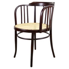 Sillón Art Nouveau del siglo XX con malla Vienesse de Mundus, AT circa 1906
