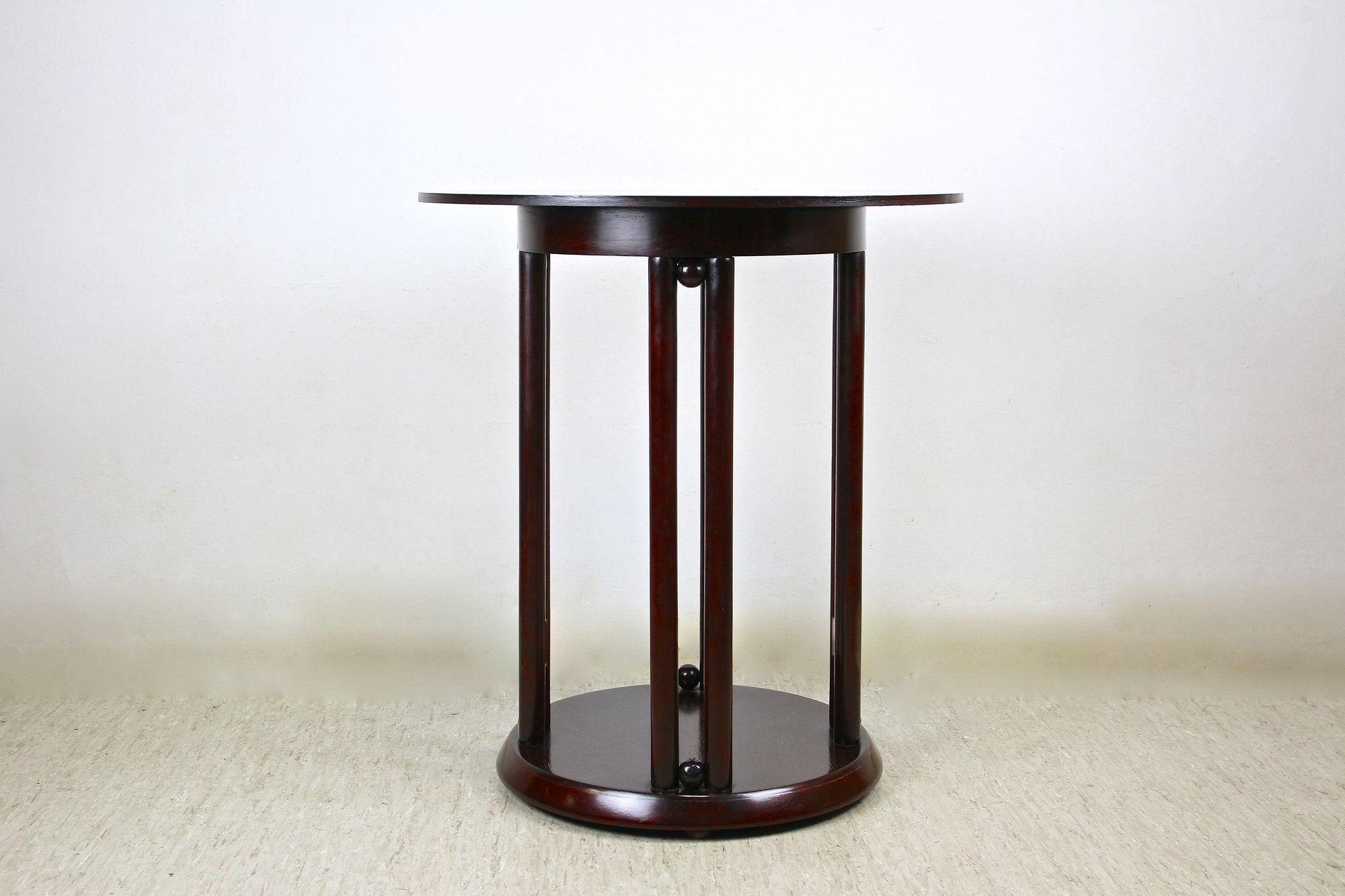 Mesa de centro Art Nouveau del siglo XX Fledermaus de Josef Hoffmann, AT ca. 1906 en venta 1