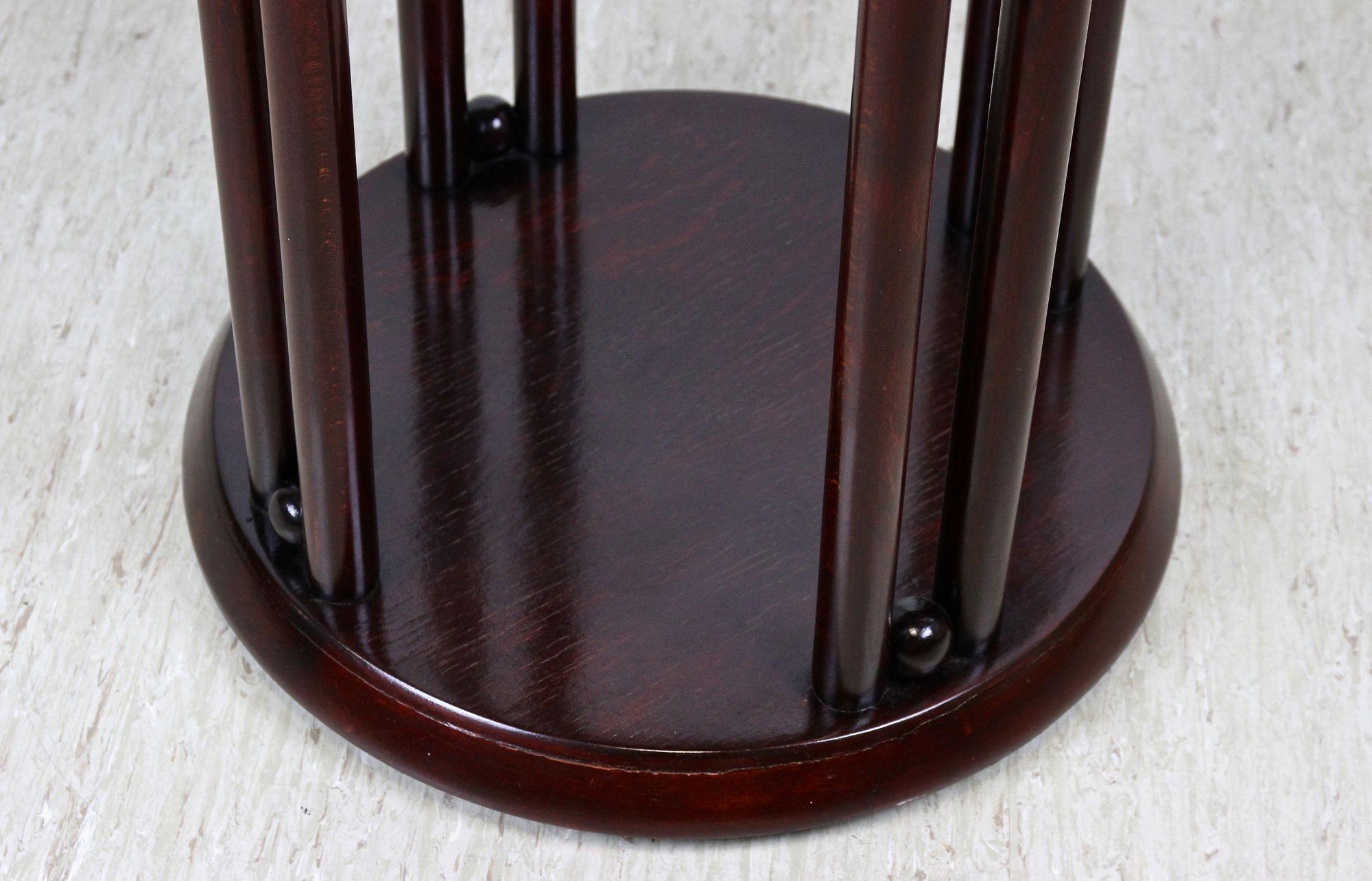 Mesa de centro Art Nouveau del siglo XX Fledermaus de Josef Hoffmann, AT ca. 1906 en venta 3