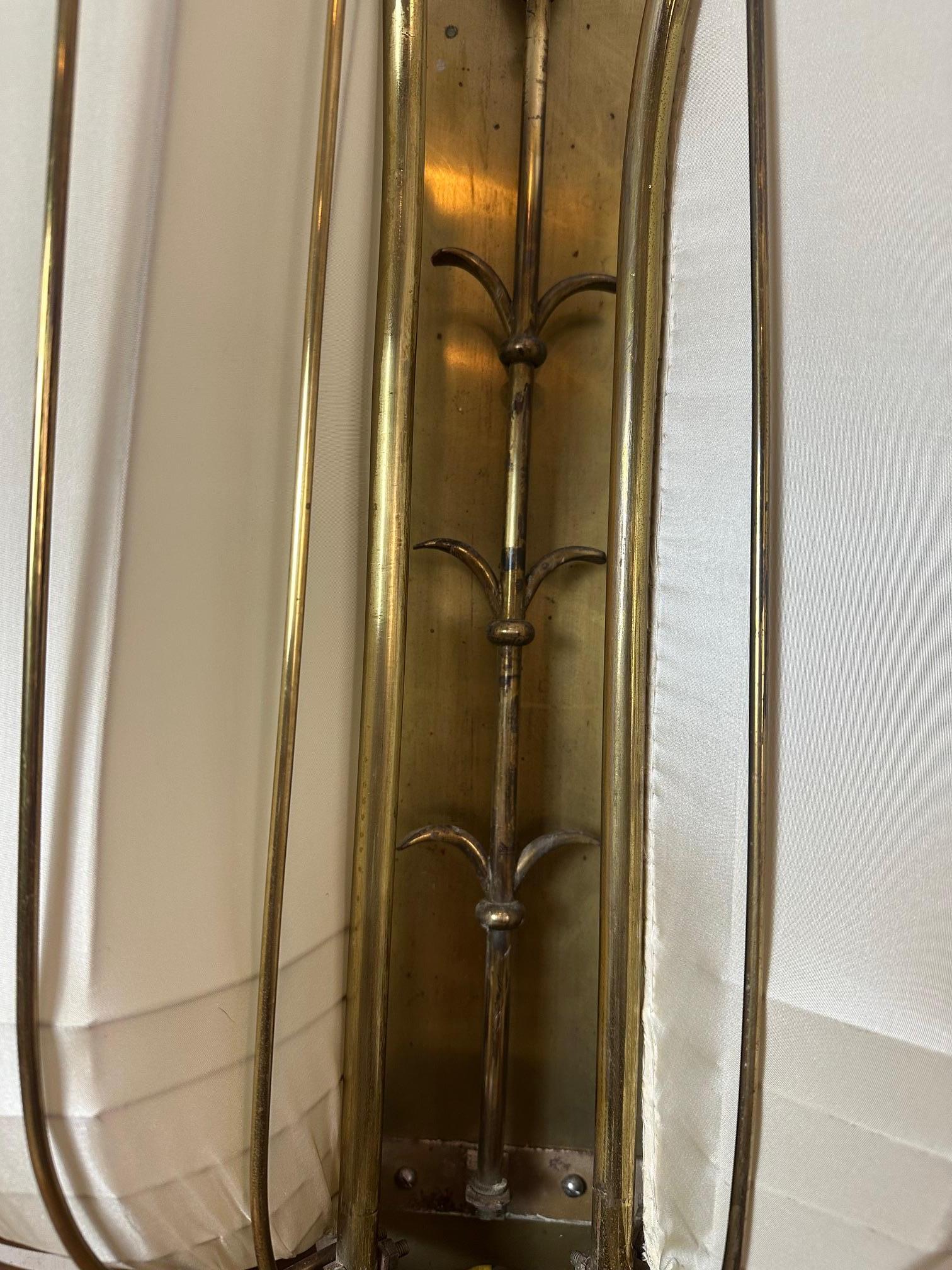 Art nouveau du XXe siècle dans le goût de JL Lobmeyr Applique en laiton, années 1925 en vente 6