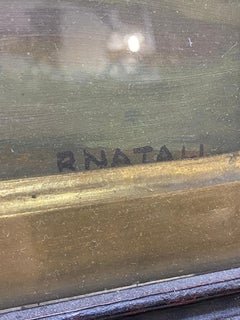 20° Secolo Art Nouveau Pittura italiana Renato Natali Campagna toscana anni '30