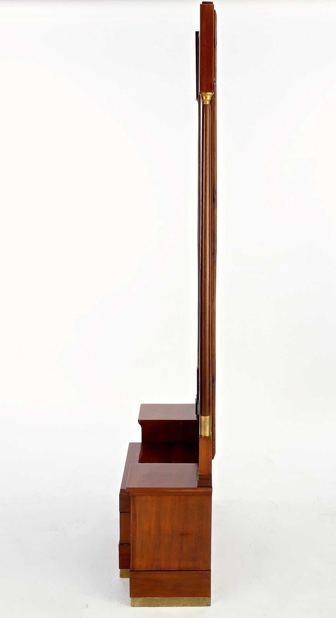 Consolle con specchio in mogano Art Nouveau del XX secolo di J. & J. Hermann, AT 1905 ca. in vendita 8