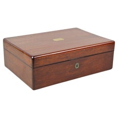 Caja/humidor de madera de caoba Art Nouveau del siglo XX, AT ca. 1915