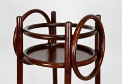 20th Century Art Nouveau Pedestal/ Plant Stand by THONET, Bentwood, AT ca. 1905