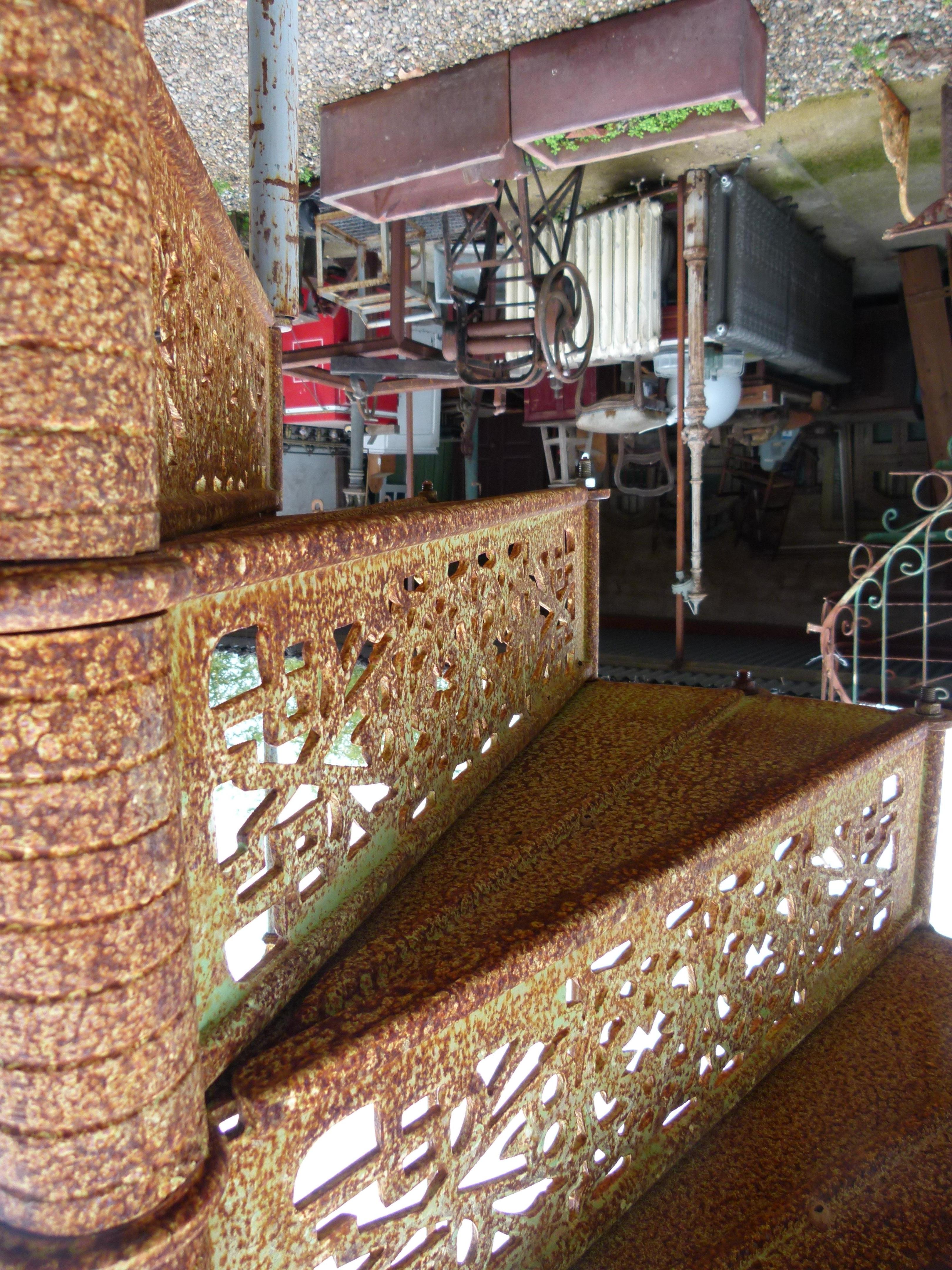 art nouveau stair railings