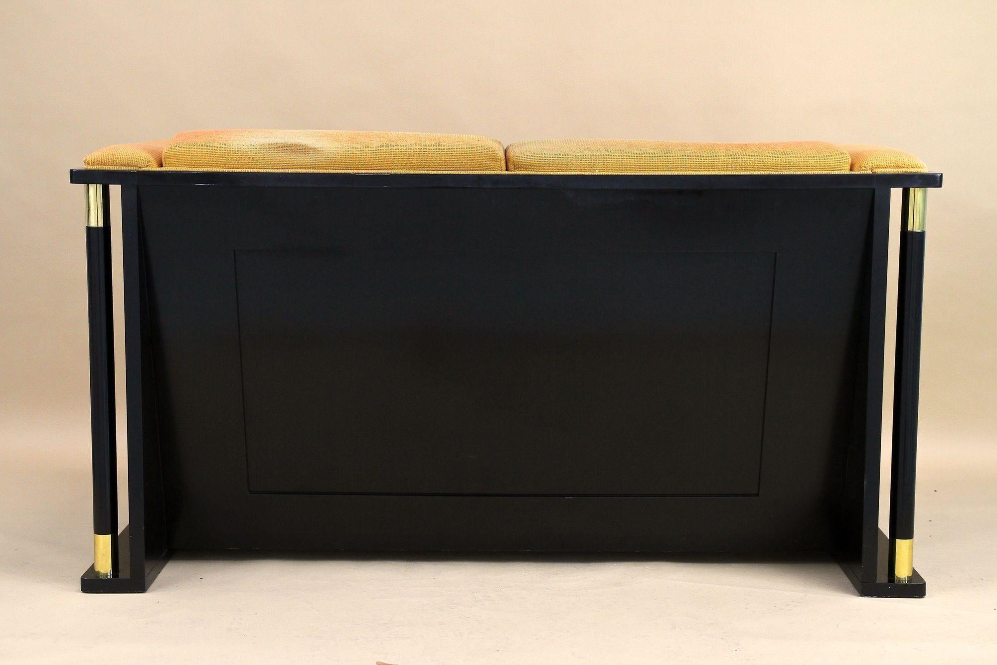 Canapé à deux places Art nouveau du 20e siècle, École de J. Hoffmann, AT vers 1910 en vente 4