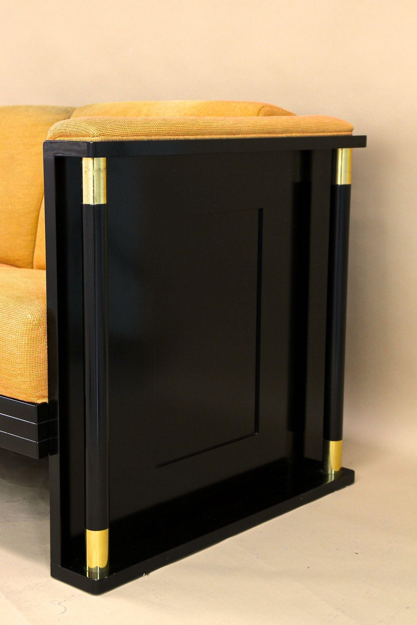 20ième siècle Canapé à deux places Art nouveau du 20e siècle, École de J. Hoffmann, AT vers 1910 en vente