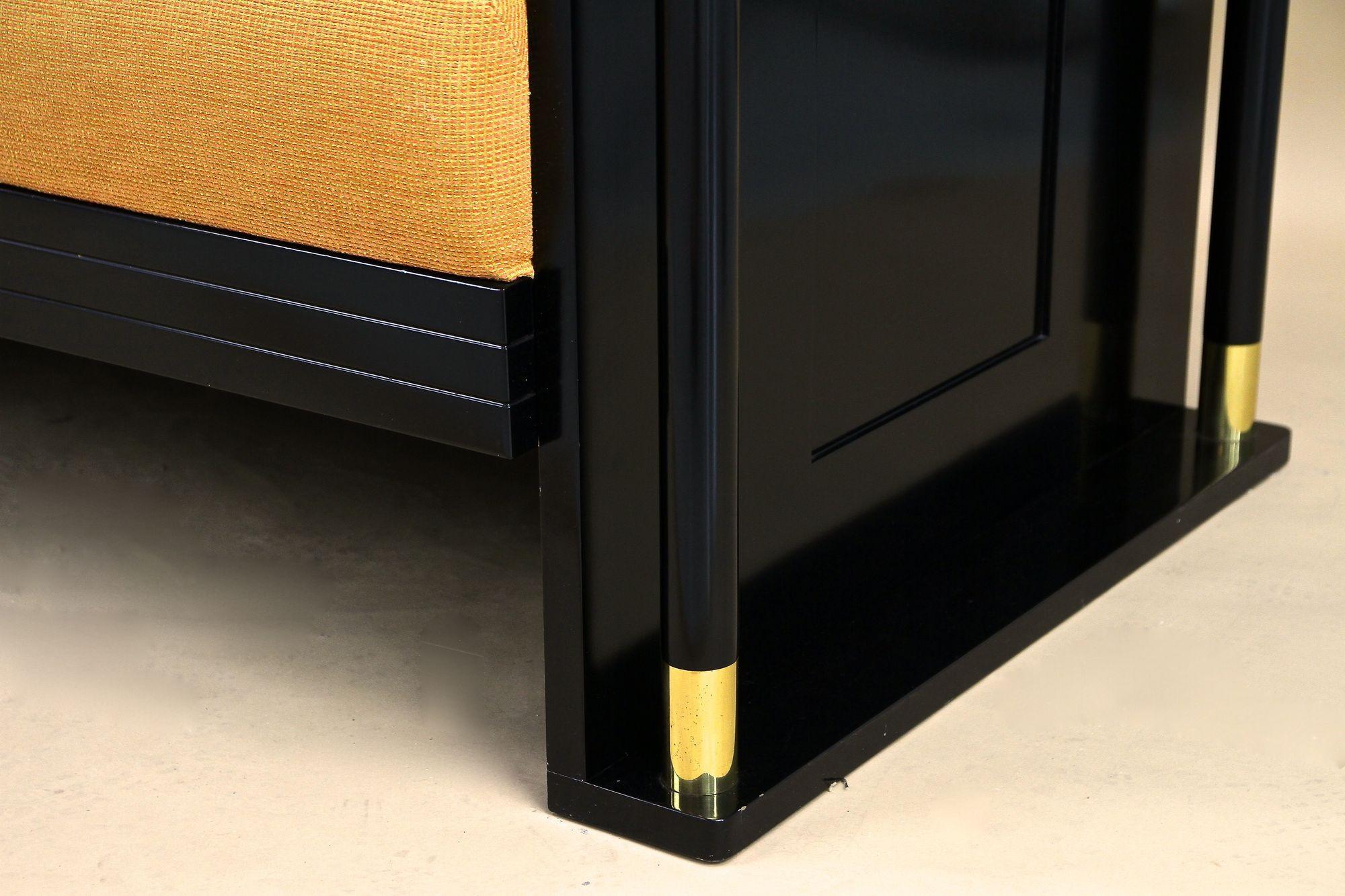 Canapé à deux places Art nouveau du 20e siècle, École de J. Hoffmann, AT vers 1910 en vente 2