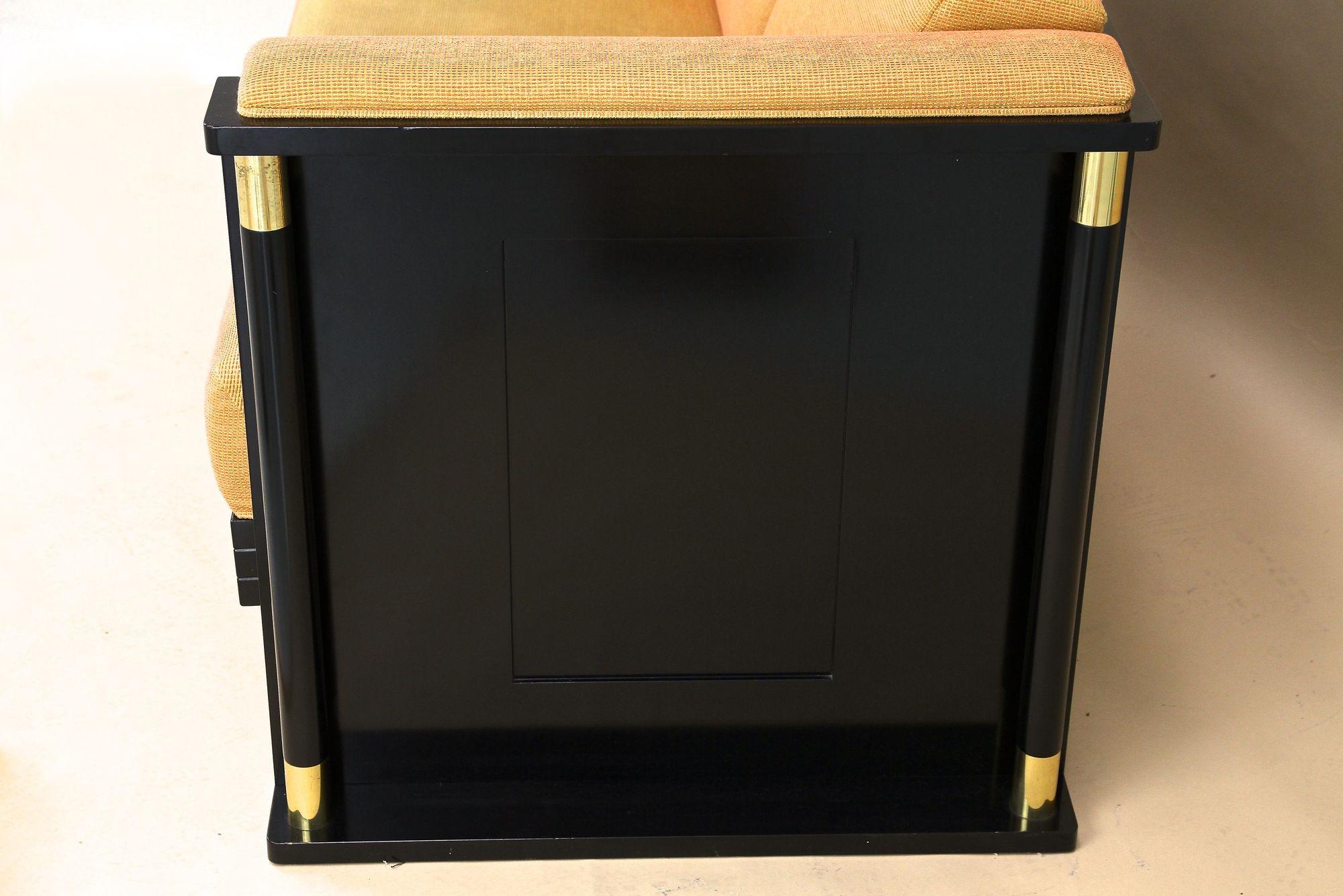 Canapé à deux places Art nouveau du 20e siècle, École de J. Hoffmann, AT vers 1910 en vente 3