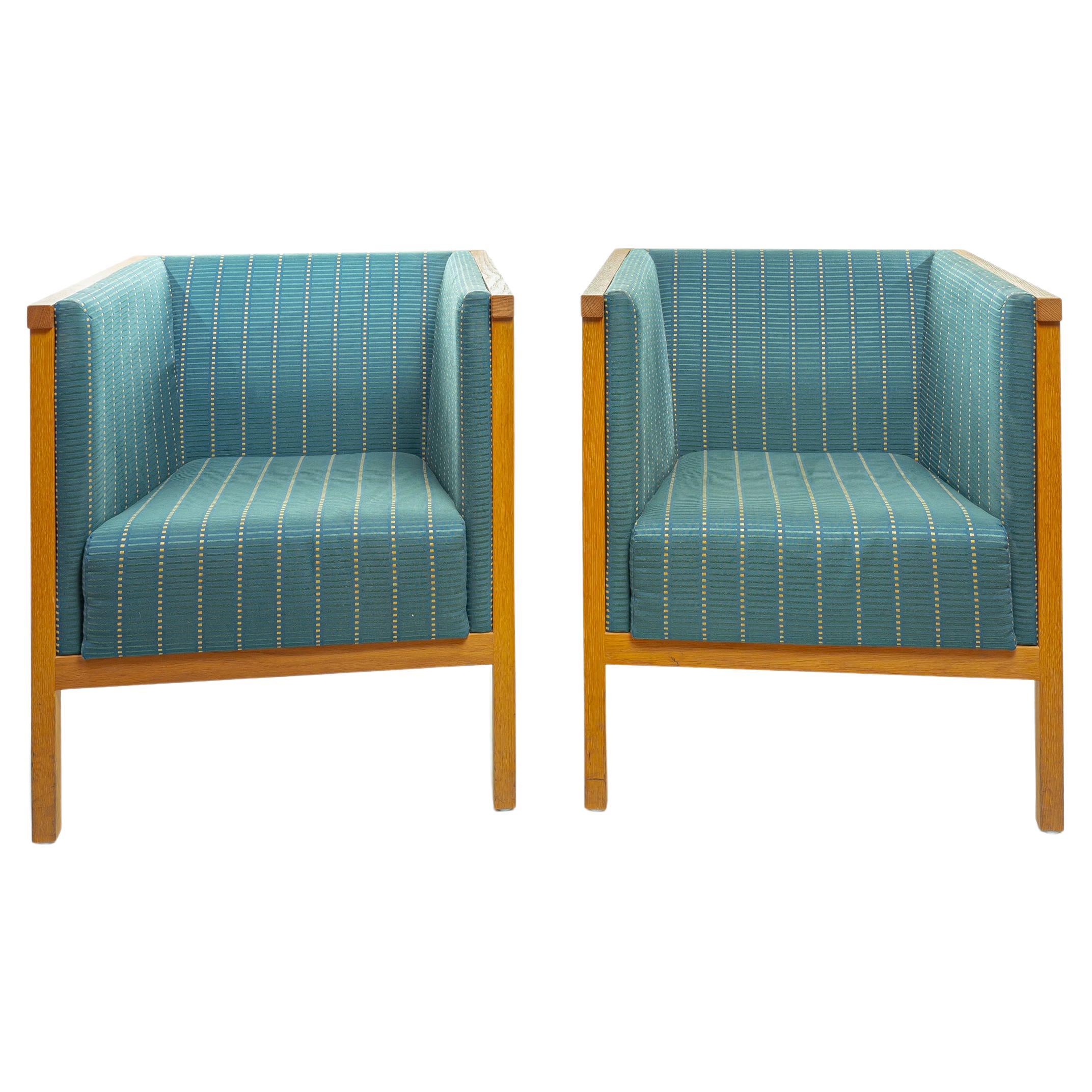 20th century Art Nouveau yak chairs , pair For Sale