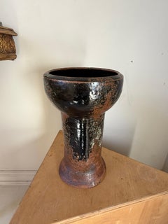 20th Century Artist-made Cachepot, signed 'D'