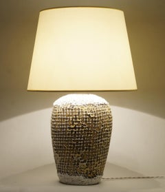 20th Century Artwork Ceramic Table Lamp