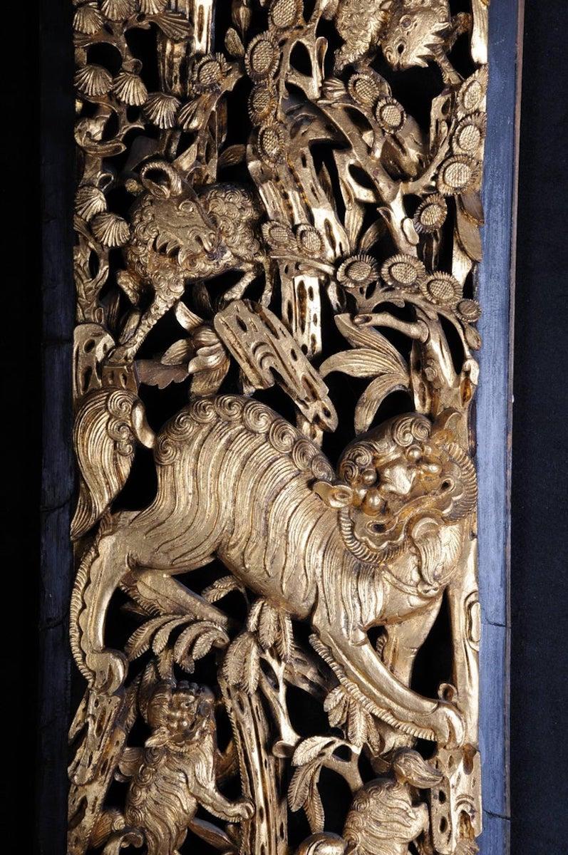 Tableau noir/tablette ornementale asiatique du XXe siècle, Asie en vente 2