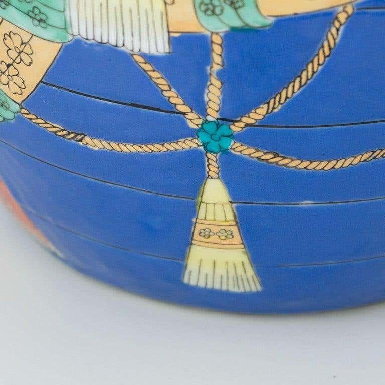 Asiatische Keramikvase des 20. Jahrhunderts im Angebot 9