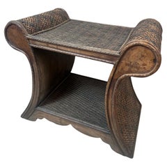 20th century Asian Rattan Stole, 1930s