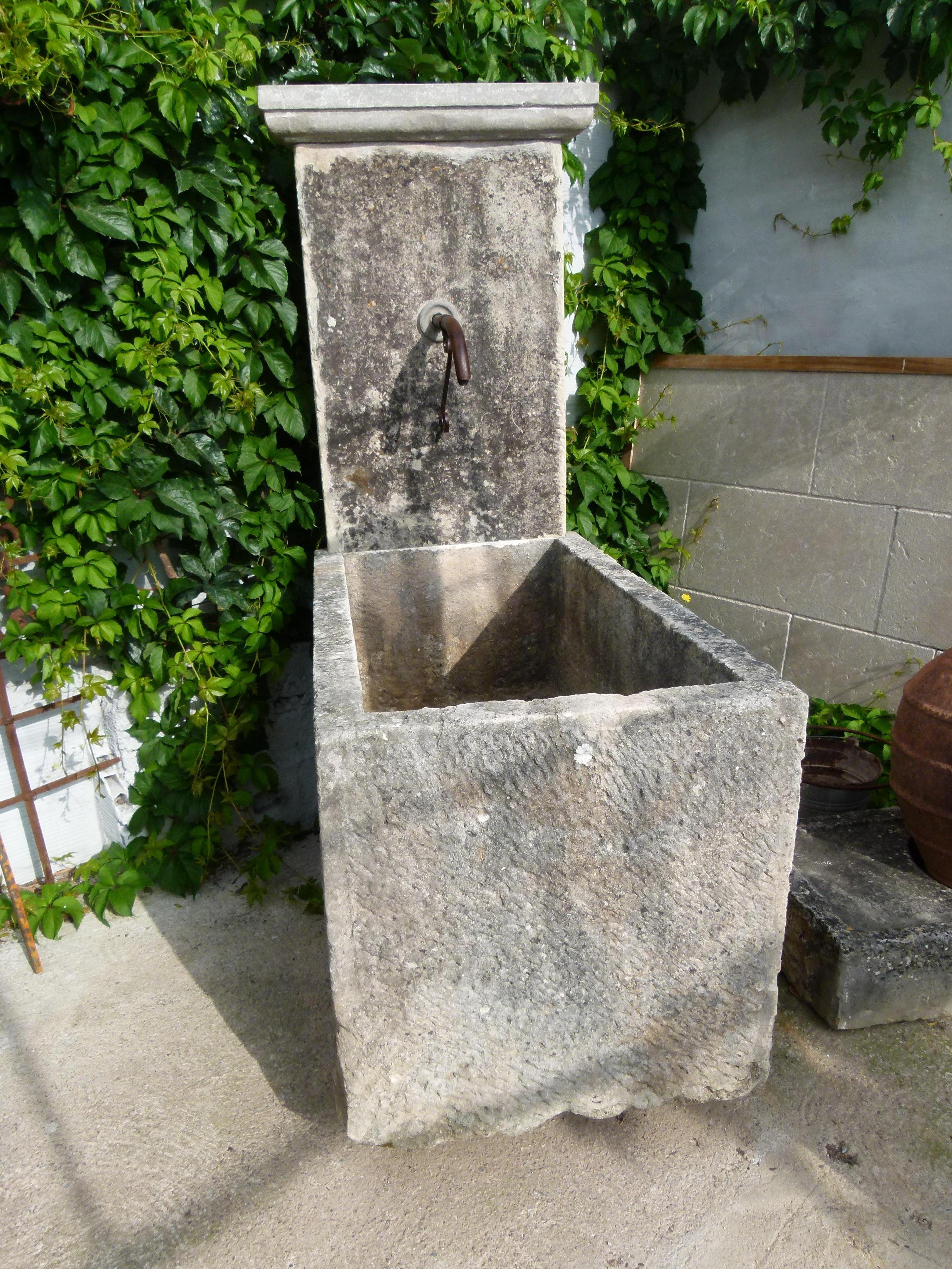 Other 20th Century Assembled Fountain with Quaternary Limestone from Portugal