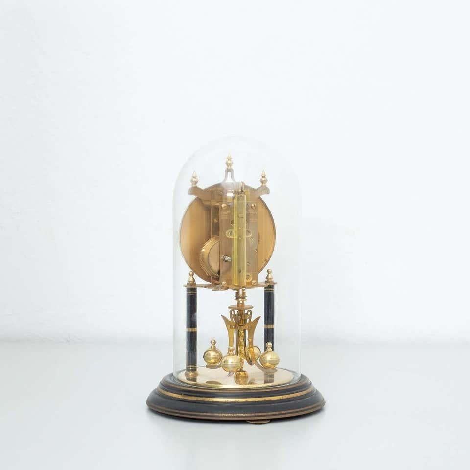 German 20th Century Atmos Kendo Table Clock, circa 1950 For Sale