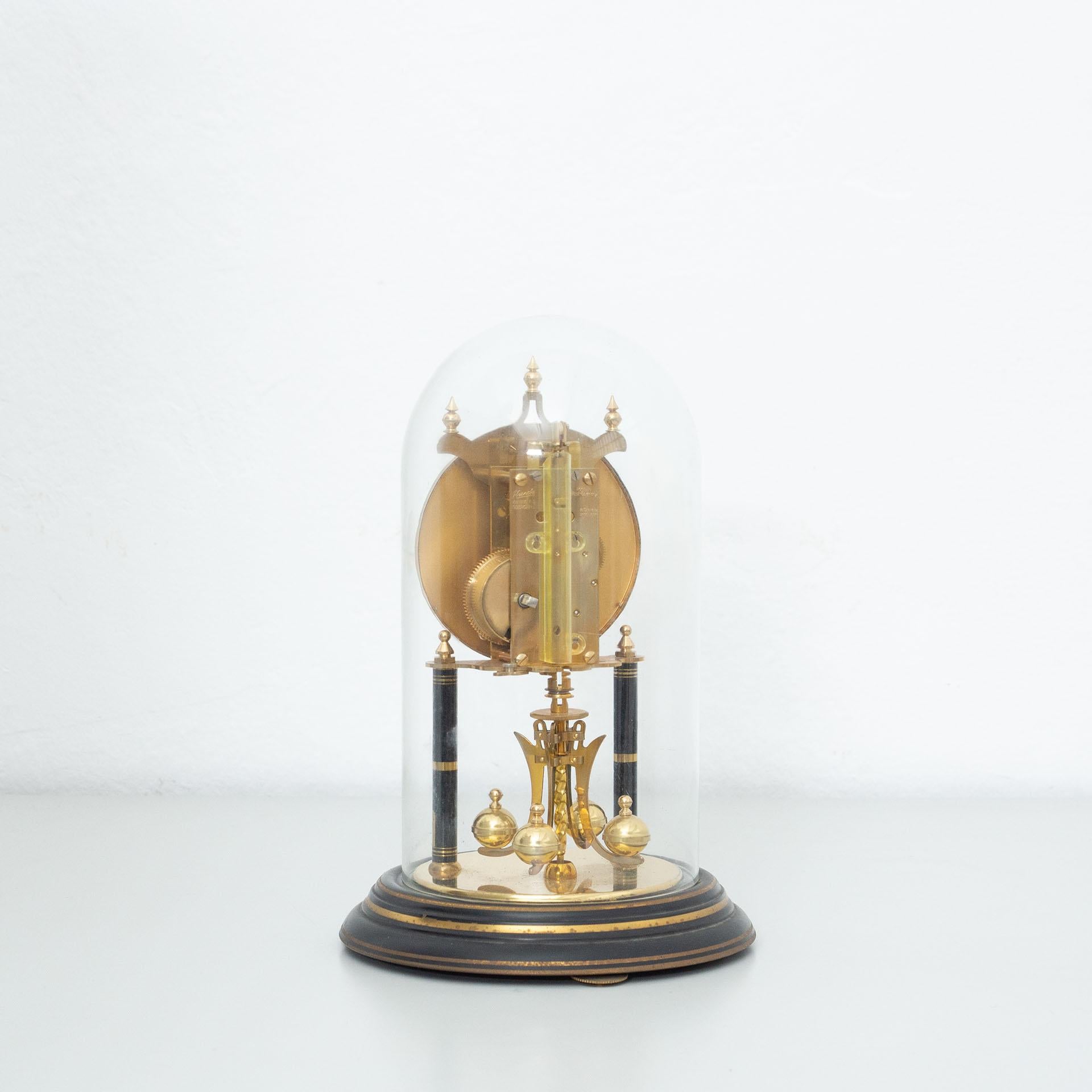 German 20th Century Atmos Kendo Table Clock, circa 1950