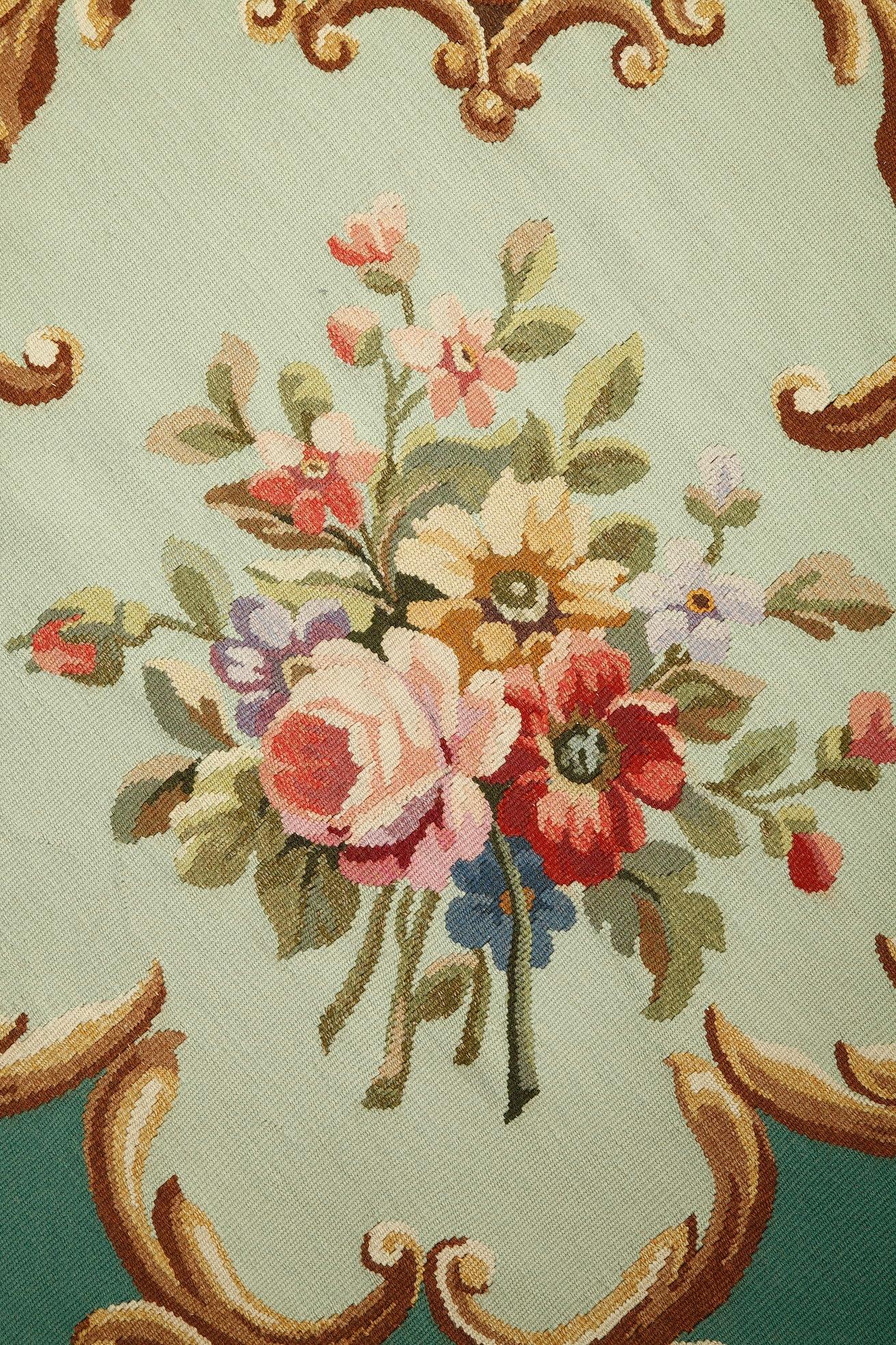 20th Century Aubusson Rug by Maxime Fougerol 4