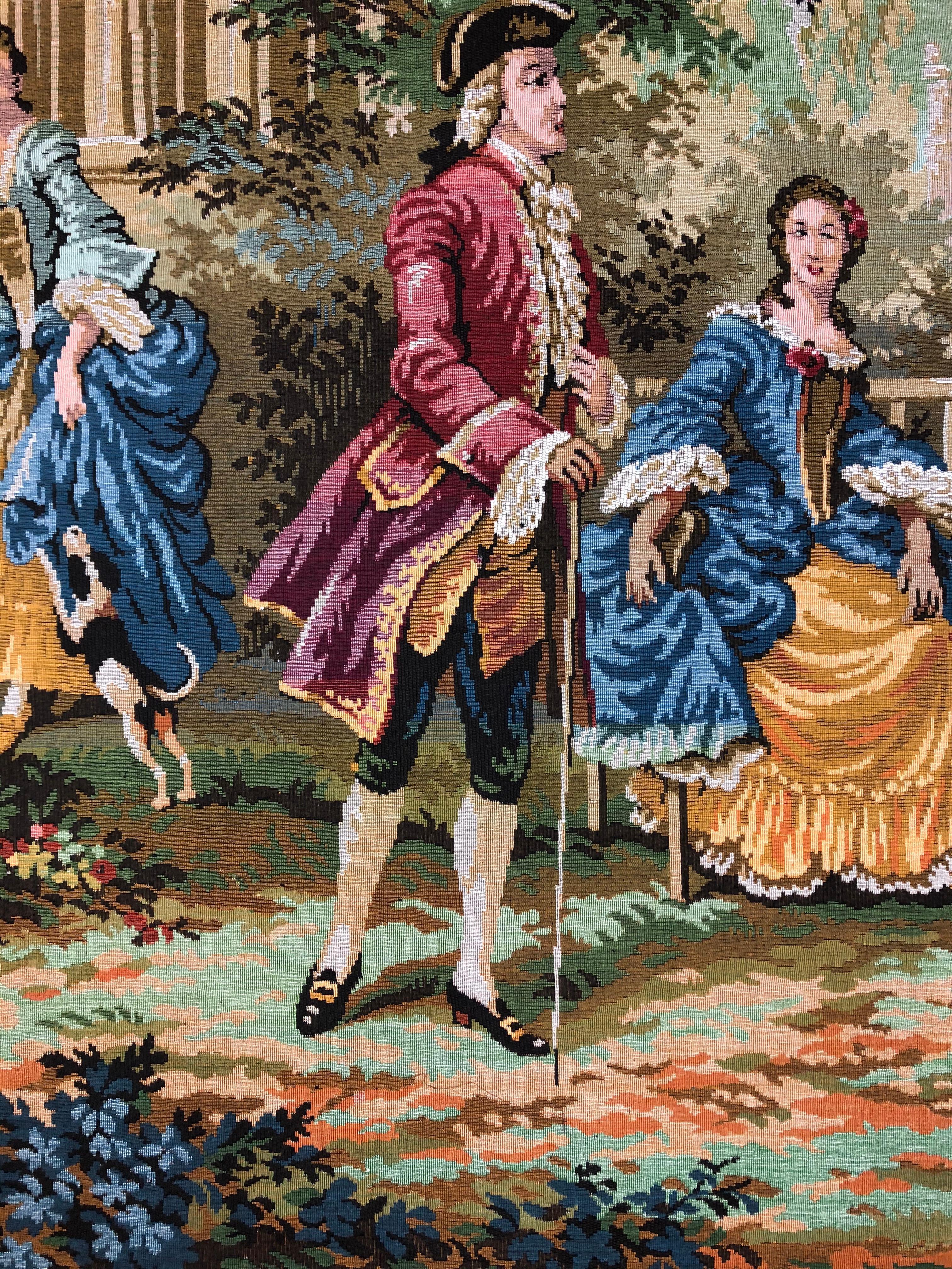 Tapisserie de style Aubusson « Dance and Celebration »  en vente 1