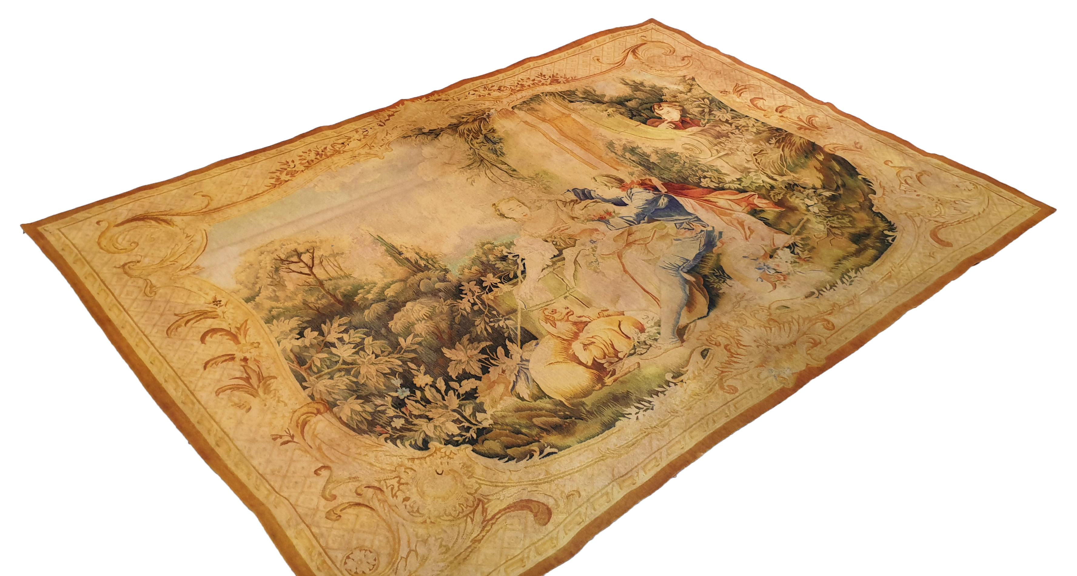 19th century Aubusson tapestry - N° 783

Close to the Eiffel Tower, We are a family business specialized in the purchase, sale and expertise of
tapestries, carpets, kilims and textiles old, modern and contemporary.
We work for private clients,