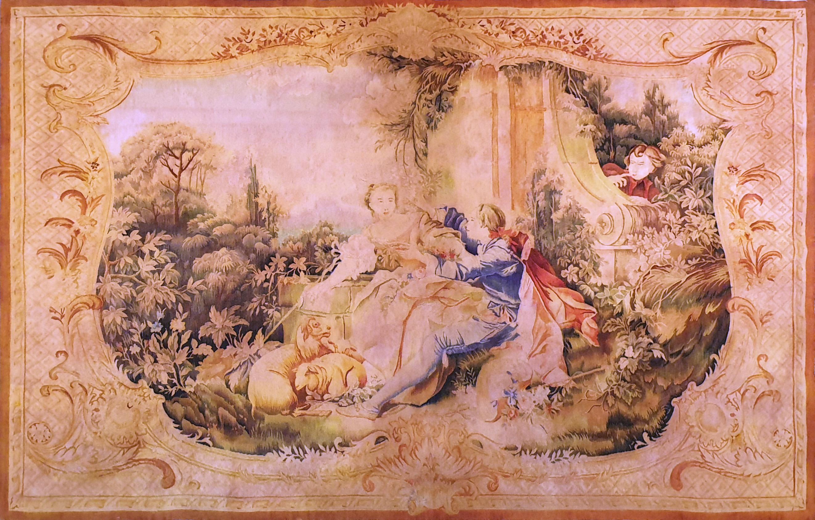 Aubusson-Wandteppich aus dem 20. Jahrhundert - N° 783 im Angebot 1