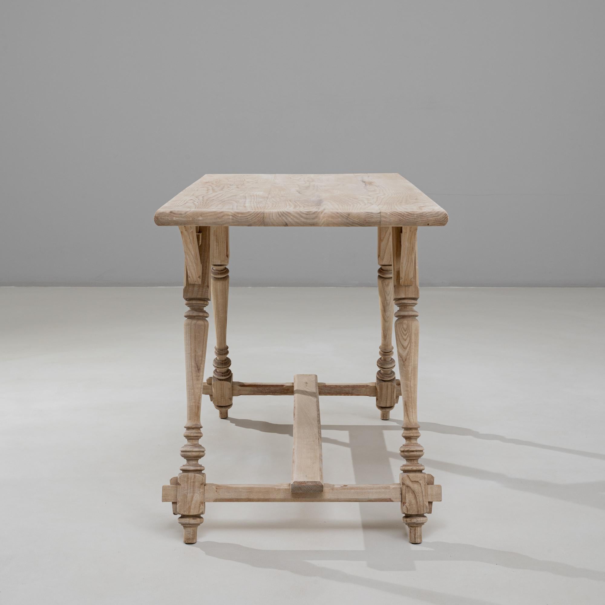 20th Century Austrian Alpine Wooden Console Table For Sale 9