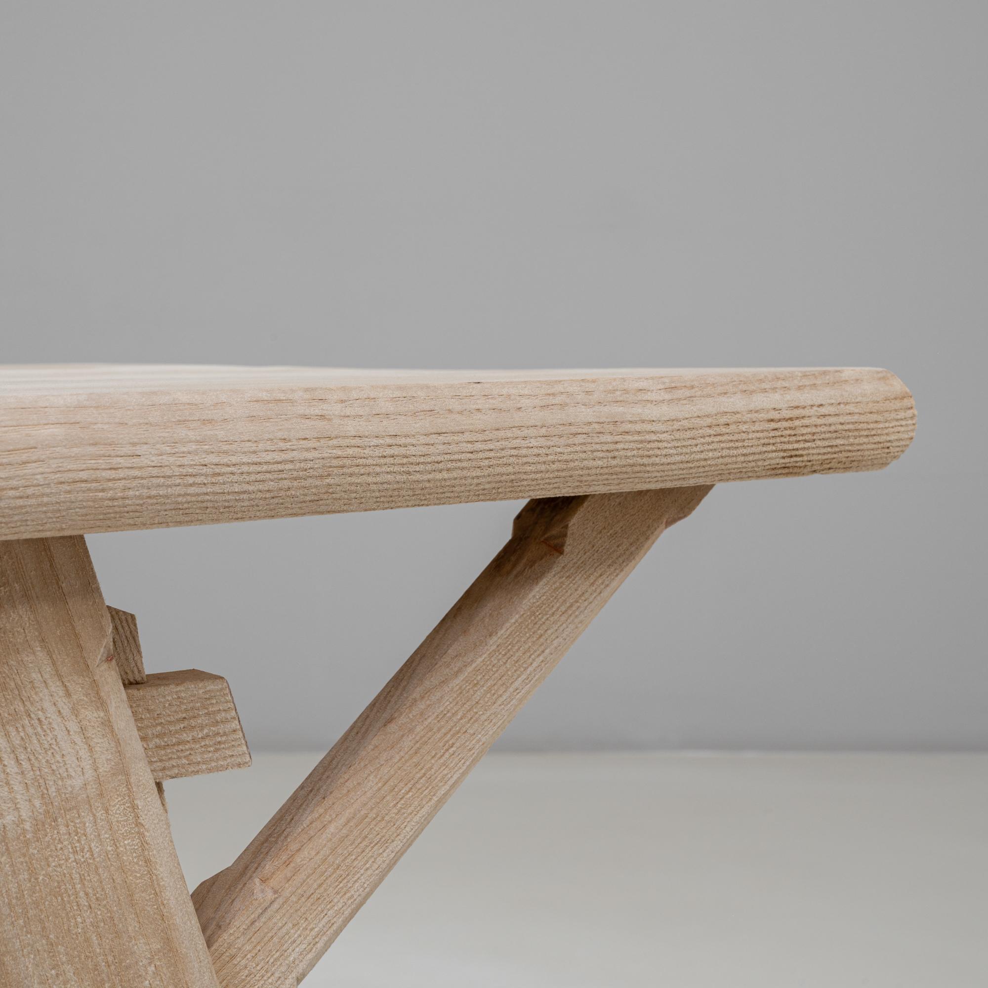 20th Century Austrian Alpine Wooden Console Table For Sale 5