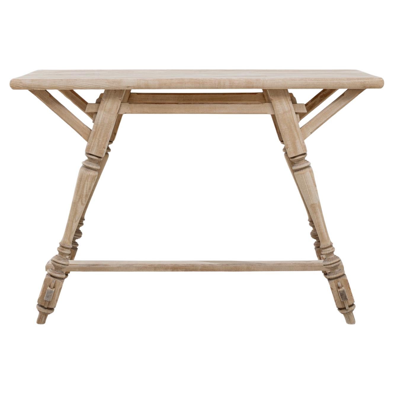 20th Century Austrian Alpine Wooden Console Table