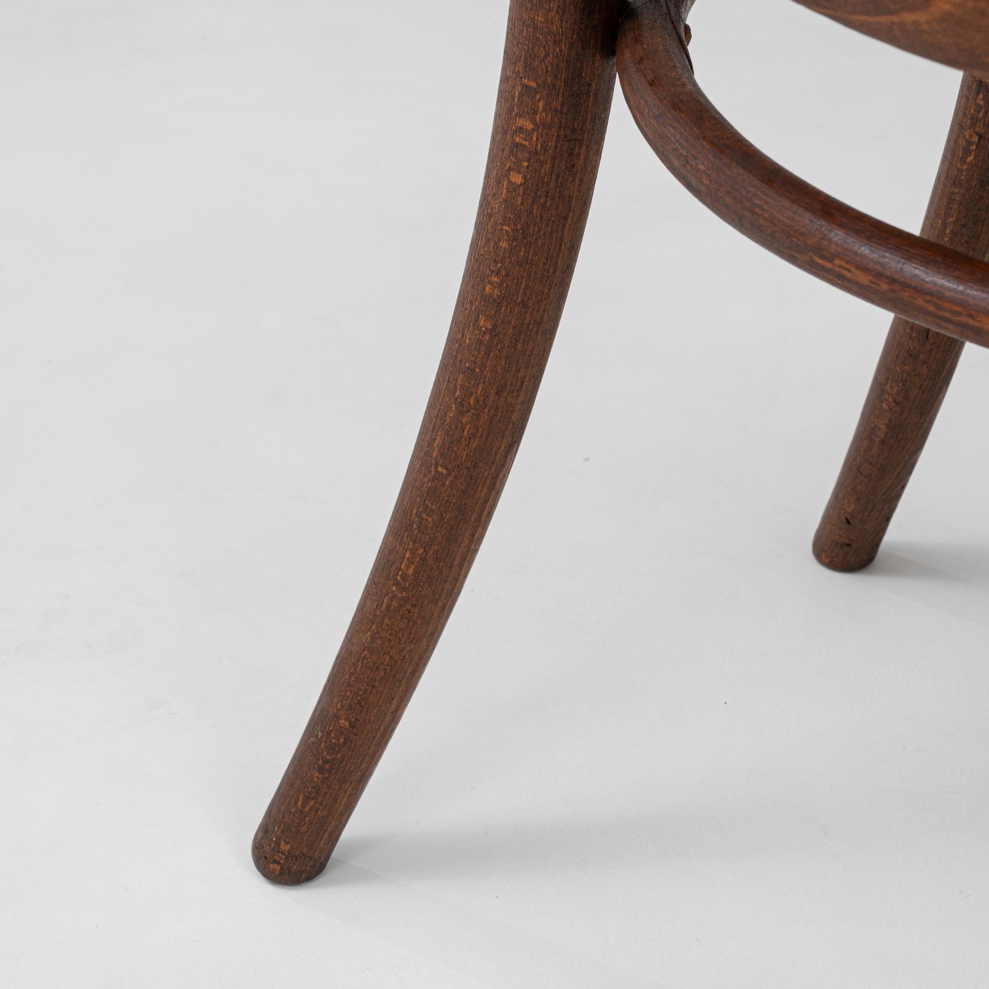 Silla Bistro de madera curvada austriaca del siglo XX en venta 8