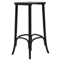 20th Century Austrian Black Bentwood Display Pedestal
