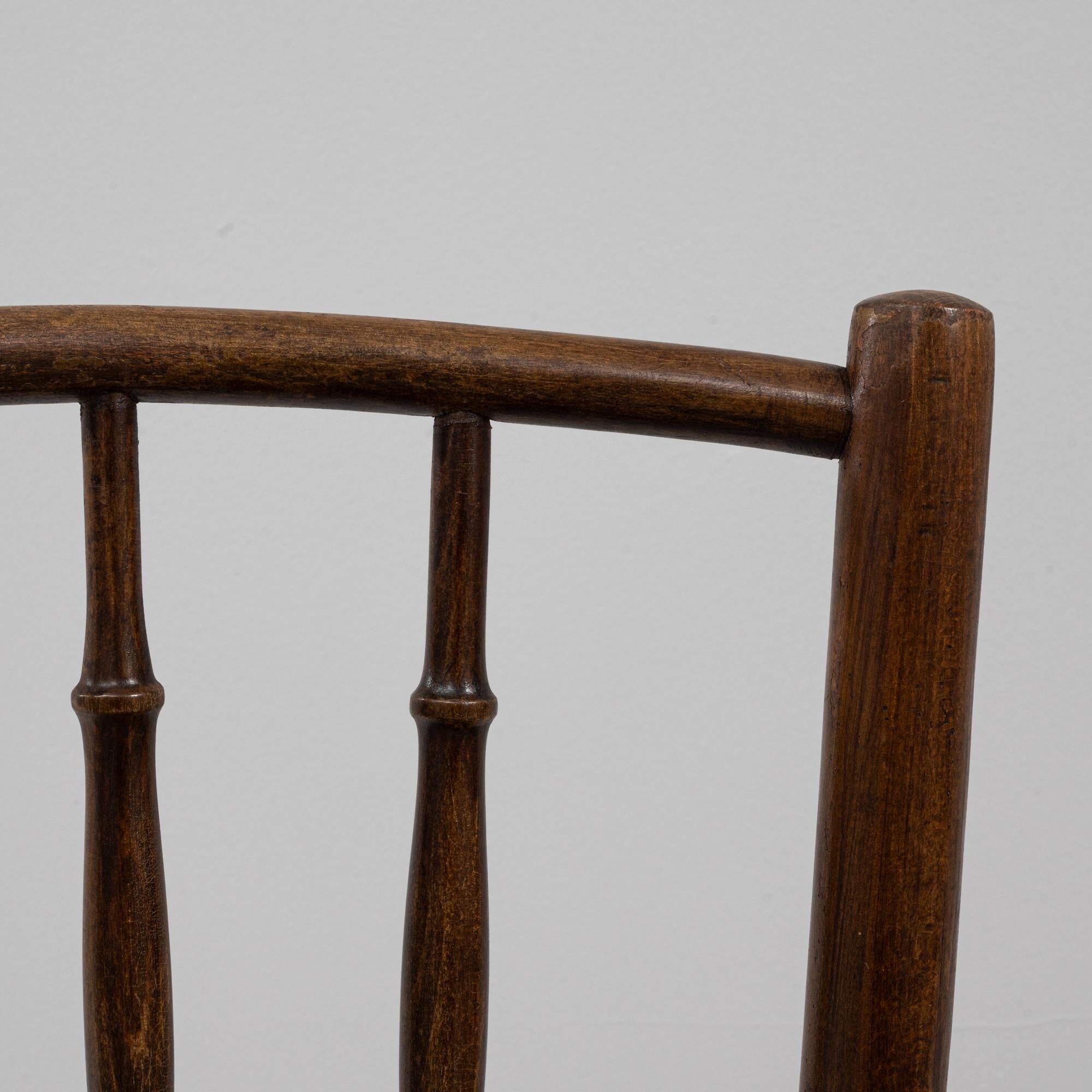 Ensemble autrichien du XXe siècle de 10 chaises en bois courbé Thonet par Thonet-Mundus & J. Kohn en vente 3
