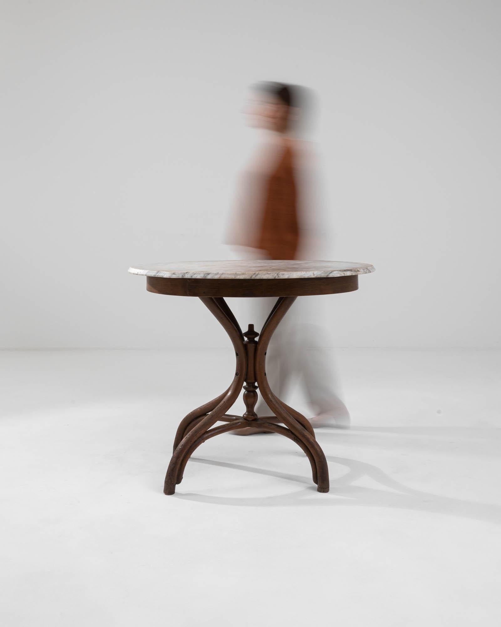 Modern 20th Century Austrian Wooden Side Table