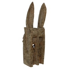20. Jahrhundert Authentische Afrikanische Zeremonielle Stammestiermaske - Object d' Art