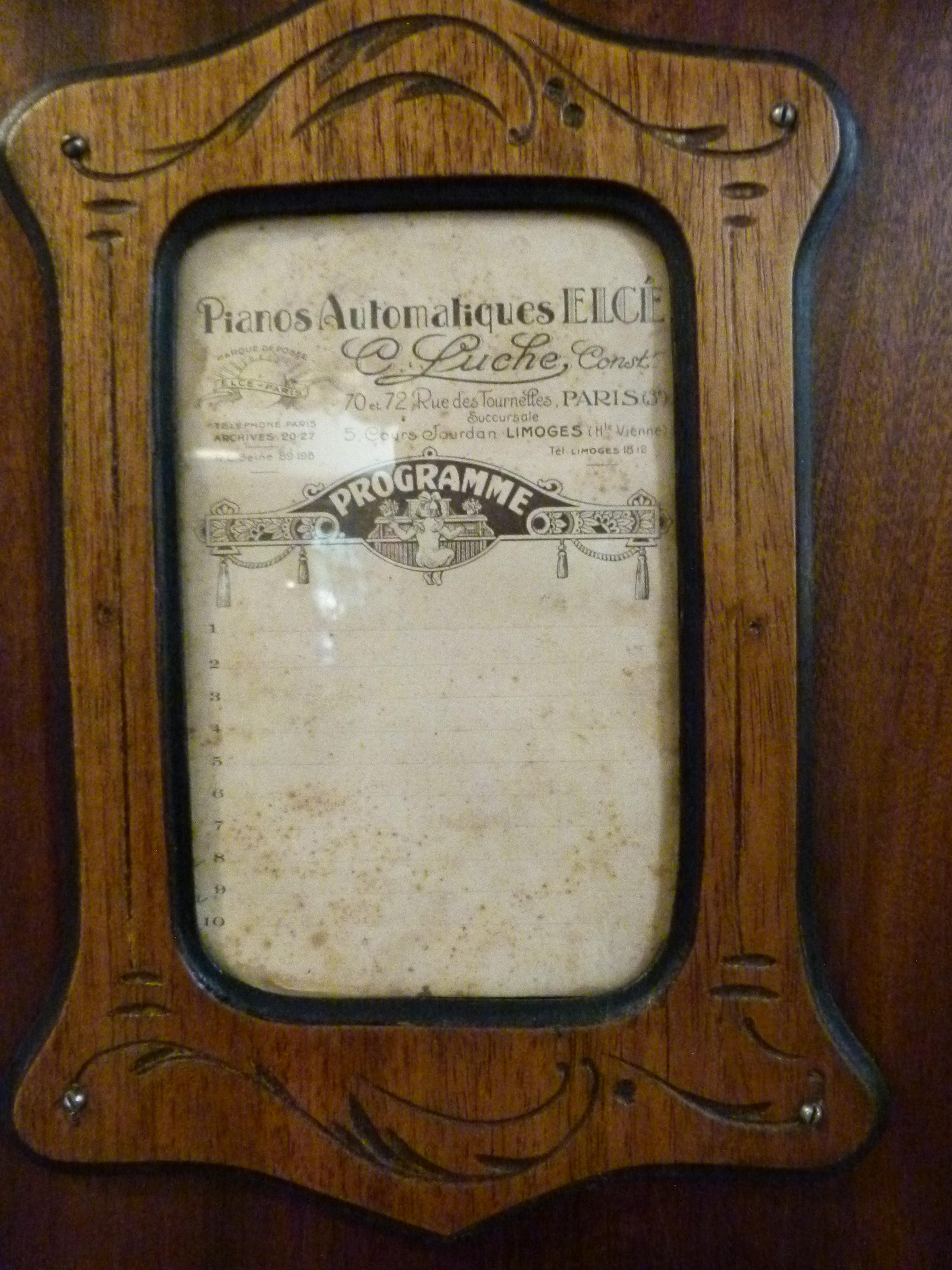 Piano-Pianola automatique du 20ème siècle de France en vente 1