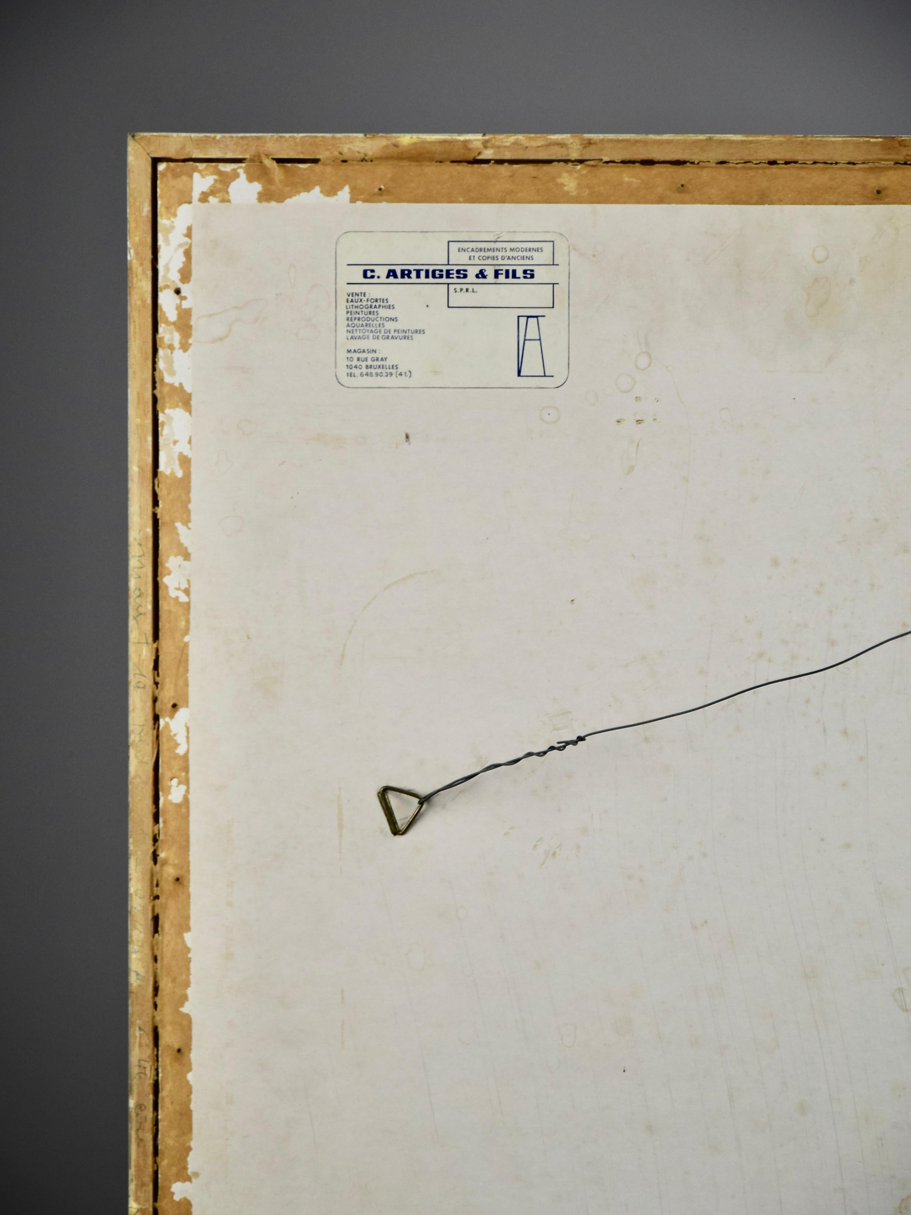 Papier Œuvres d'art d'avant-garde du 20e siècle de Rita Aldrovandi en vente