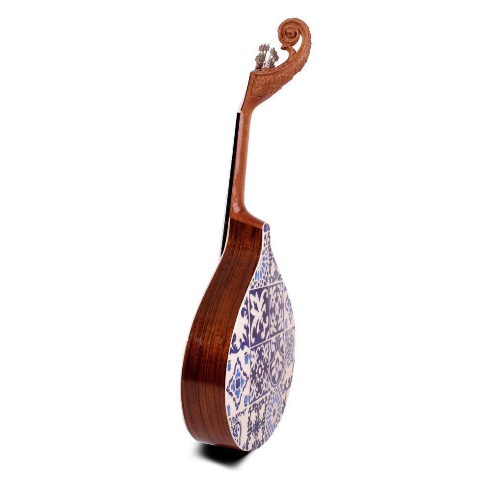 Azulejo IV. des 20. Jahrhunderts  Walnuss Wood Handbemalt (21. Jahrhundert und zeitgenössisch) im Angebot