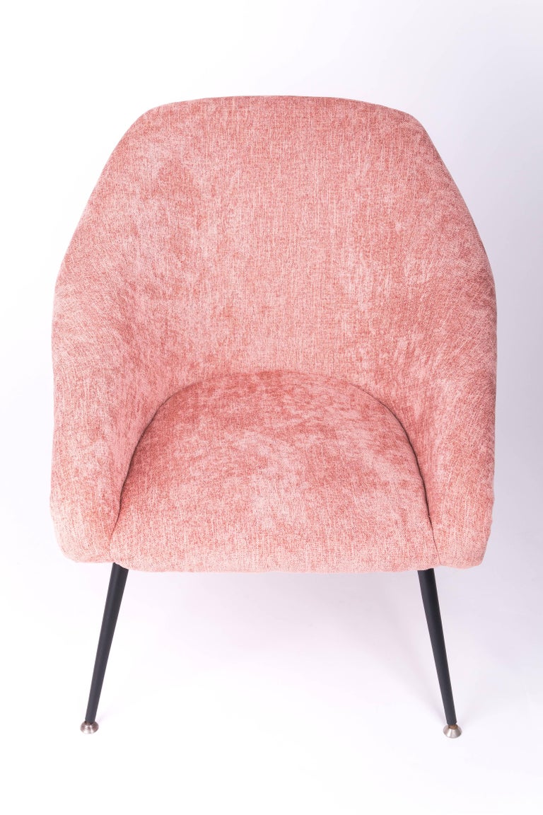 20th Century Baby Pink "Ewa" Armchair, 1960s For Sale at 1stDibs