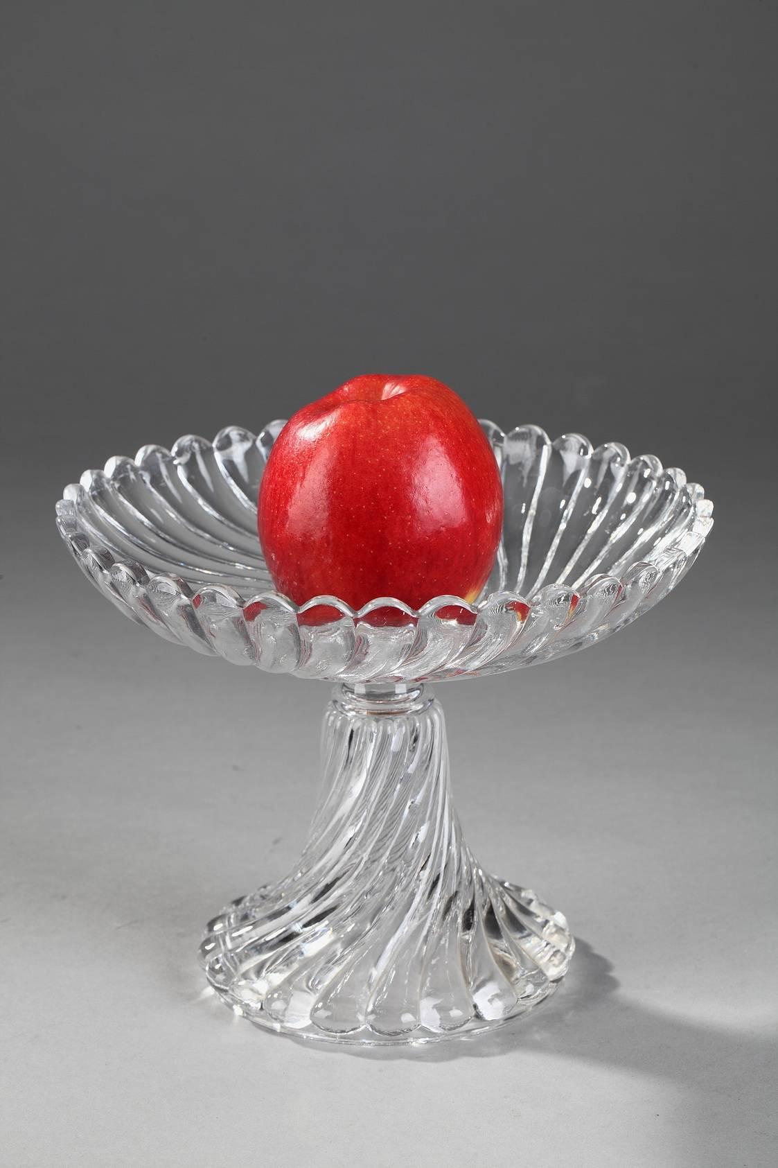 20th Century Baccarat Crystal Cup In Good Condition In Paris, FR