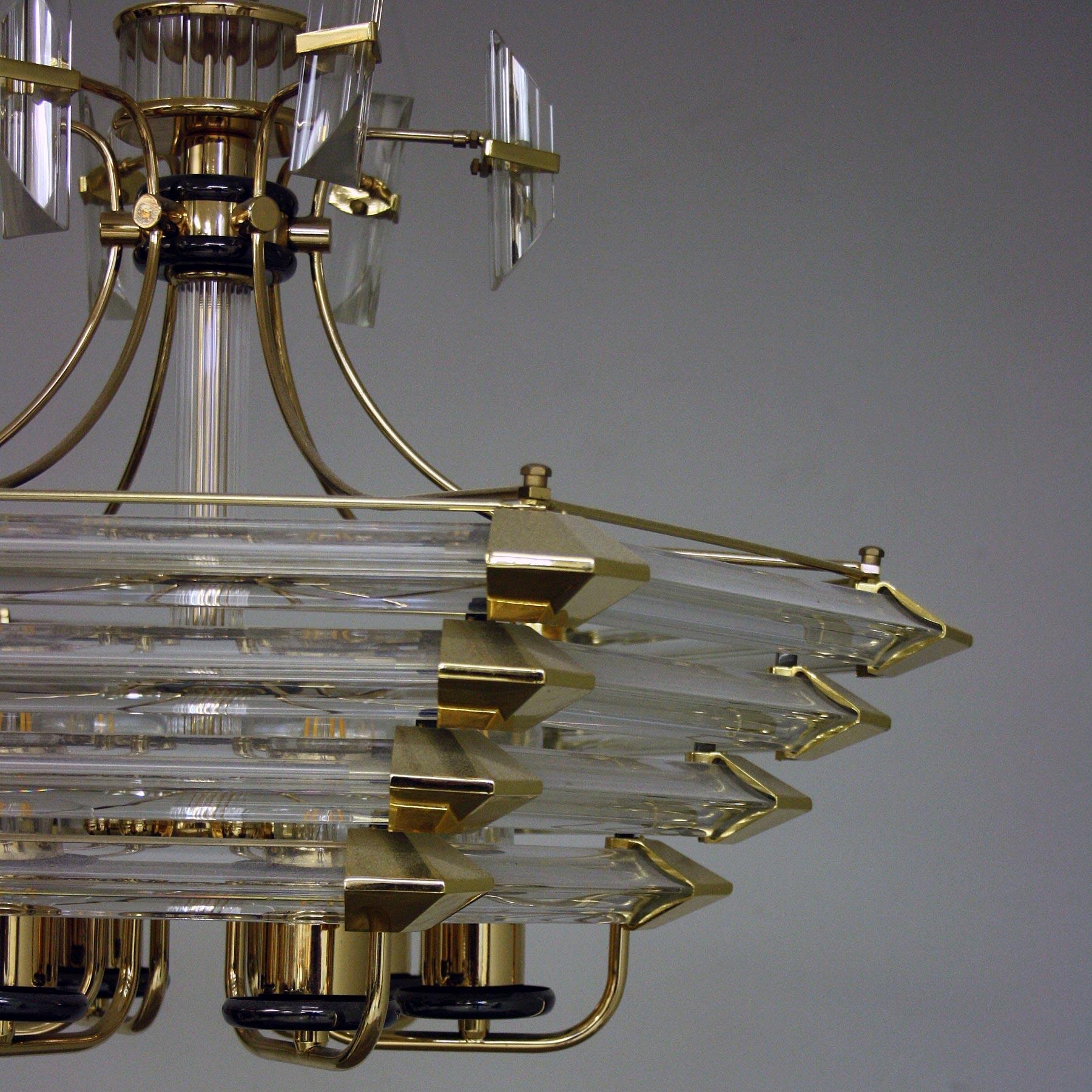 20th Century Bakalowits & Sohne Chandelier In Good Condition For Sale In Bagshot, GB