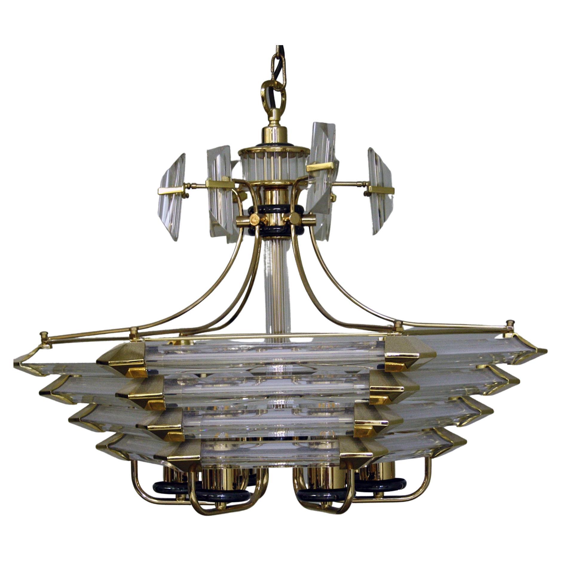 20th Century Bakalowits & Sohne Chandelier For Sale