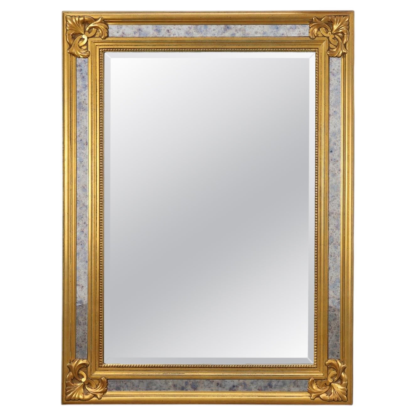 Miroir baroque doré du 20e siècle par Deknudt, Belgique en vente