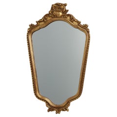20th Century Baroque Louis XV-Style Giltwood Mirror, France