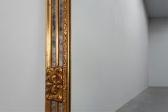 Barock-Revival-Spiegel von Deknudt aus vergoldetem Harz, Belgien, 20.