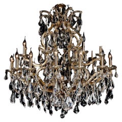 Vintage 20th Century Baroque Style Ceiling Chandelier