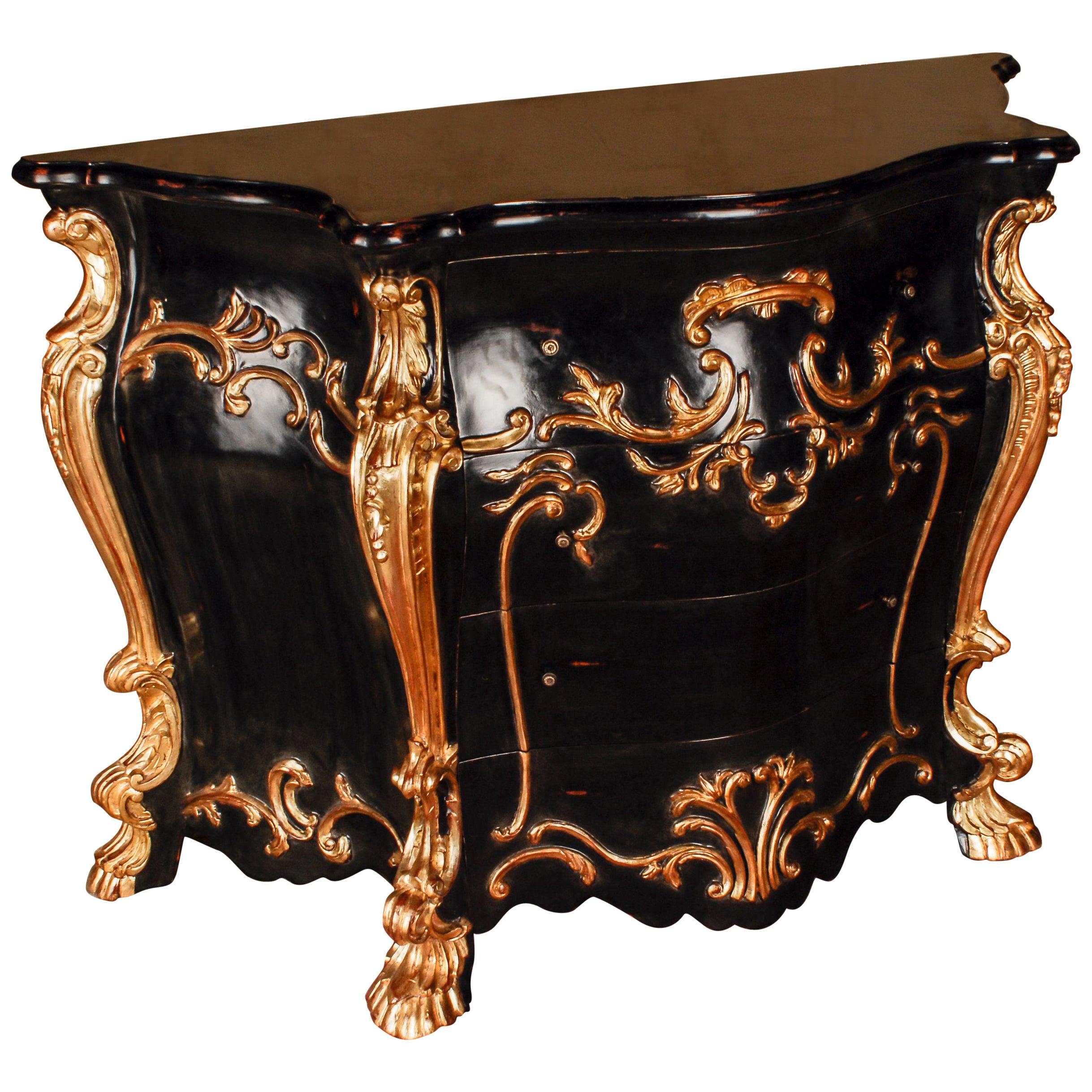 20th Century, Baroque Style Commode