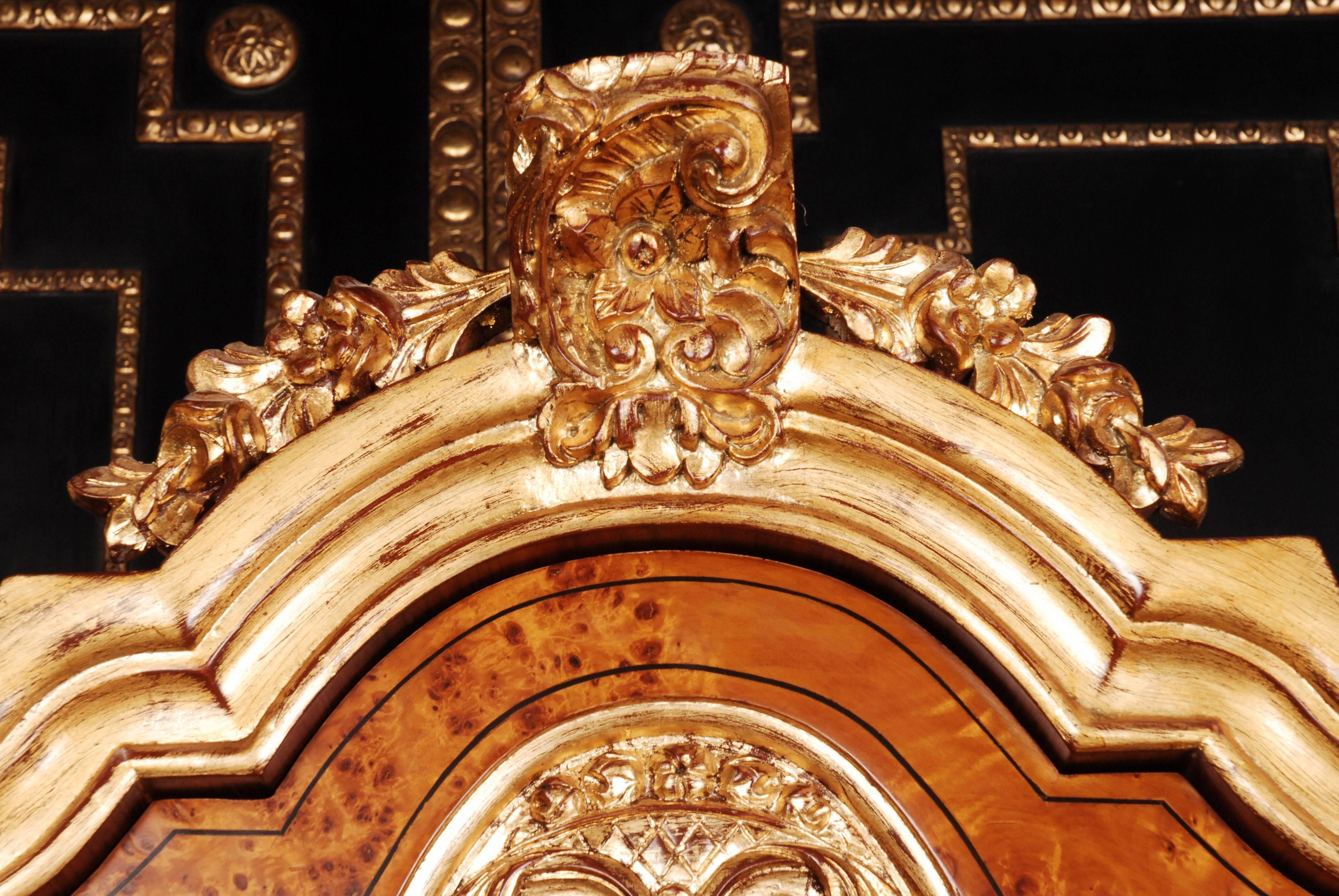 20th Century Baroque Style Dutch Vitrine Cupboard For Sale 3