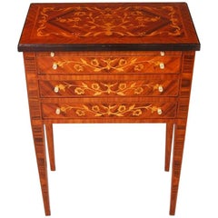 20th Century Beautiful Louis XVI Side Table, Console Inlaid