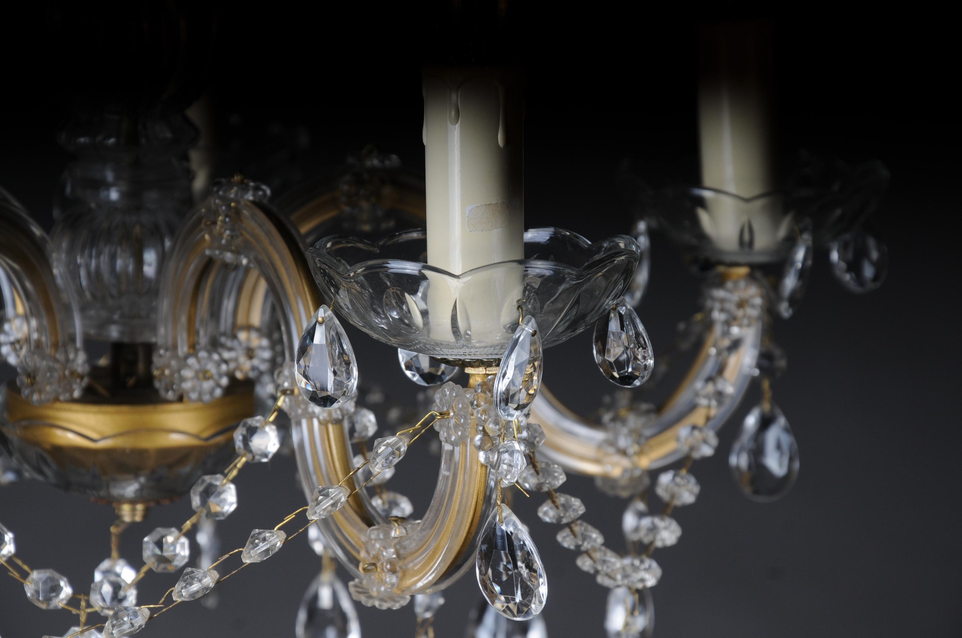 20th Century Beautiful Maria Theresia chandelier / lamp For Sale 7